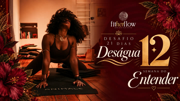Capa da aula 12: Desafio Deságua · Dia 12